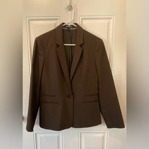 EXPRESS DRESS ONE BUTTON BLAZER